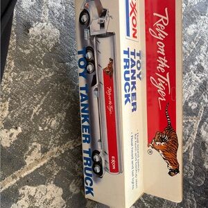 Toy Tanker Truck - Red and White